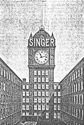 Singer Factory Clock The Singer Clock | thebardofkelvindale